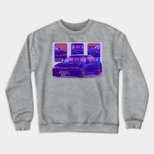 Skyline Gtr R33 Minimalist Sports Crewneck Sweatshirt